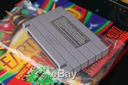 EarthBound Super Nintendo SNES CIB Complete Box withMint Cart, New Scratch & Sniff