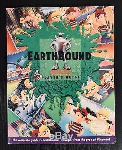 EarthBound Super Nintendo SNES CIB Complete in Big Box Cart Game Guide Authentic
