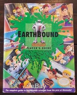 EarthBound (Super Nintendo SNES) Complete CIB with Scratch n Sniff