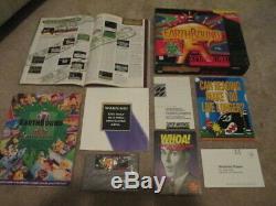 EarthBound (Super Nintendo SNES) Complete CIB with Scratch n Sniff + Magazine Ad