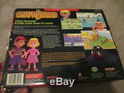 EarthBound (Super Nintendo SNES) Complete CIB with Scratch n Sniff + Magazine Ad