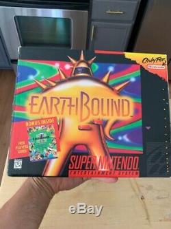 EarthBound (Super Nintendo SNES) Complete CIB with Scratch n Sniff Very Good Cond