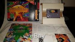 Earthbound Big Box CIB Complete Super Nintendo SNES Authentic Scratch and Sniff