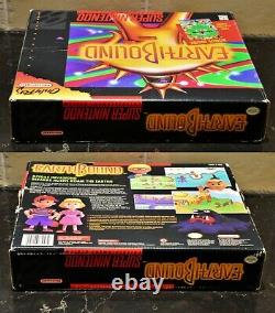 Earthbound CIB (Complete) BIG BOX Super Nintendo (SNES) 100% Authentic NICE
