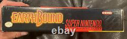 Earthbound Complete Big Box CIB Authentic Super Nintendo SNES Tested (No Insert)