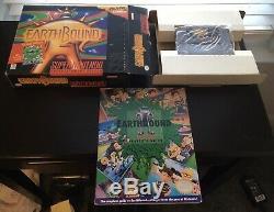 Earthbound Complete In Box VG (1995, Super Nintendo Entertainment System)
