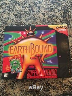 Earthbound Complete Super Nintendo SNES Game Original Earth Bound Big Box