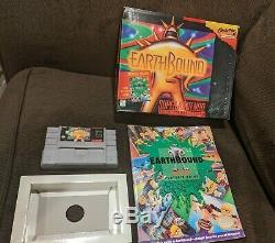 Earthbound For Snes Super Nintendo Cib Complete In Box Rpg Authentic