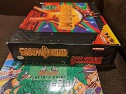 Earthbound For Snes Super Nintendo Cib Complete In Box Rpg Authentic