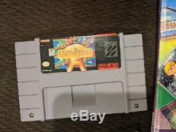 Earthbound For Snes Super Nintendo Cib Complete In Box Rpg Authentic