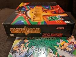 Earthbound For Snes Super Nintendo Cib Complete In Box Rpg Authentic