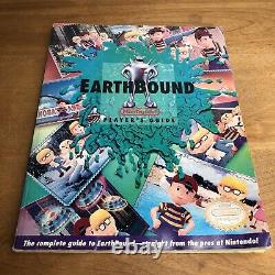 Earthbound Players Guide with All Scratch-and-Sniff Stickers SNES Super Nintendo