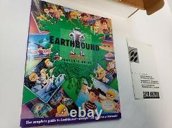 Earthbound Snes Cib Complete Authentic Excellent Cond Rare! Super Nintendo