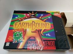 Earthbound Snes Cib Complete Authentic Excellent Cond Rare! Super Nintendo