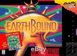 Earthbound Snes Super Nintendo Game
