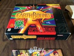 Earthbound (Super Nintendo, SNES) Authentic - Complete - with Scratch'N Sniff