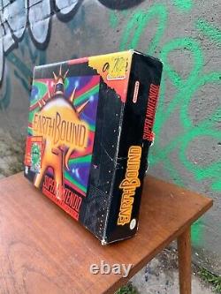 Earthbound Super Nintendo SNES CIB Complete Authentic Big Box Working