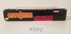 Earthbound Super Nintendo SNES Complete CIB BIG BOX Authentic