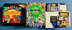 Earthbound? Super Nintendo SNES Complete CIB BIG BOX EXCELLENT Authentic