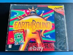 Earthbound? Super Nintendo SNES Complete CIB BIG BOX EXCELLENT Authentic
