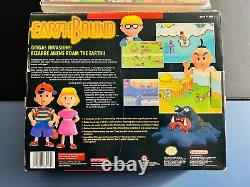 Earthbound? Super Nintendo SNES Complete CIB BIG BOX EXCELLENT Authentic