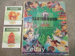 Earthbound (Super Nintendo SNES) Complete CIB with Magazine + 2 Inserts, 2 Cards