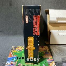 Earthbound Super Nintendo SNES Complete in Box Big Box NTSC Free Ship