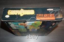 Earthbound (Super Nintendo SNES) Complete in Box MINT Condition