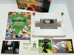 Earthbound Super Nintendo SNES Game Big Box Complete