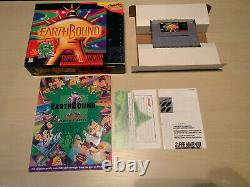 Earthbound Super Nintendo SNES Game Complete In Box Very Good