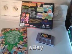 Earthbound Super Nintendo (SNES) Game, box and guide