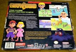 Earthbound (Super Nintendo) SNES complete, CIB, scratch & sniff, authentic, READ