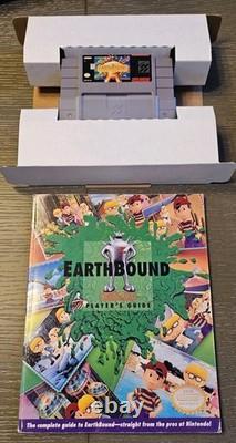 Earthbound (Super Nintendo SNES) in Box With Player Guide Scratch & Sniff Intact