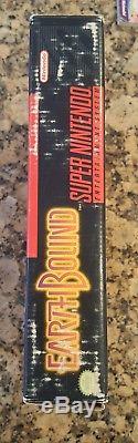 Earthbound Super Nintendo SNES with Big Box + Guide Scratch & Sniff READ ALL