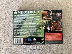 Earthworm Jim New Mint Collectors Super Nintendo SNES Boxed PAL CIB