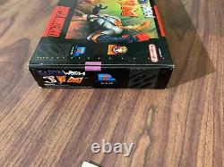 Earthworm Jim (Super Nintendo, SNES) Complete in Box with poster - Tested