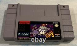 Eek! The Cat (Super Nintendo SNES) Box Manual Game Authentic Tested Uncommon