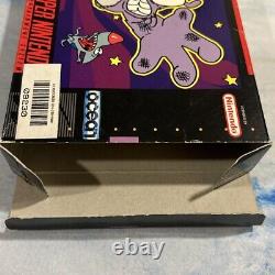 Eek! The Cat (Super Nintendo SNES) Box Manual Game Authentic Tested Uncommon