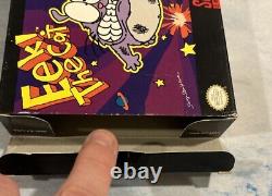 Eek! The Cat (Super Nintendo SNES) Box Manual Game Authentic Tested Uncommon