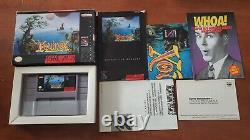 Equinox 1992 Snes Super Nintendo NTSC (US/Canada) Complete, Map, Booklet