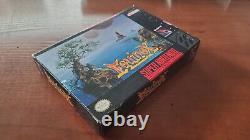 Equinox 1992 Snes Super Nintendo NTSC (US/Canada) Complete, Map, Booklet