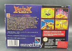 Equinox Nintendo Super Nintendo SNES Complete PAL UKV VGC