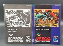 Equinox Nintendo Super Nintendo SNES Complete PAL UKV VGC