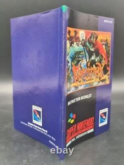Equinox Nintendo Super Nintendo SNES Complete PAL UKV VGC