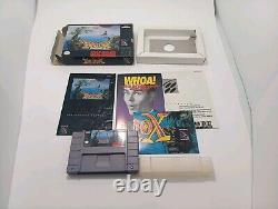 Equinox Super Nintendo SNES Authentic CIB Complete In Box Manual Cart, Poster