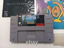 Equinox Super Nintendo SNES Authentic CIB Complete In Box Manual Cart, Poster
