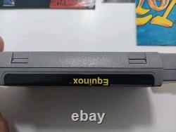 Equinox Super Nintendo SNES Authentic CIB Complete In Box Manual Cart, Poster