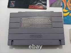 Equinox Super Nintendo SNES Authentic CIB Complete In Box Manual Cart, Poster