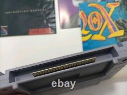 Equinox Super Nintendo SNES Authentic CIB Complete In Box Manual Cart, Poster
