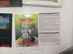 Equinox Super Nintendo SNES Authentic CIB Complete In Box Manual Cart, Poster